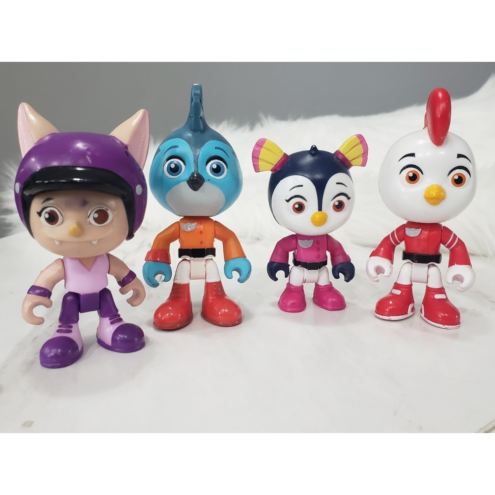 Top Wing Toy Lot Of 4 Figures Nick Jr